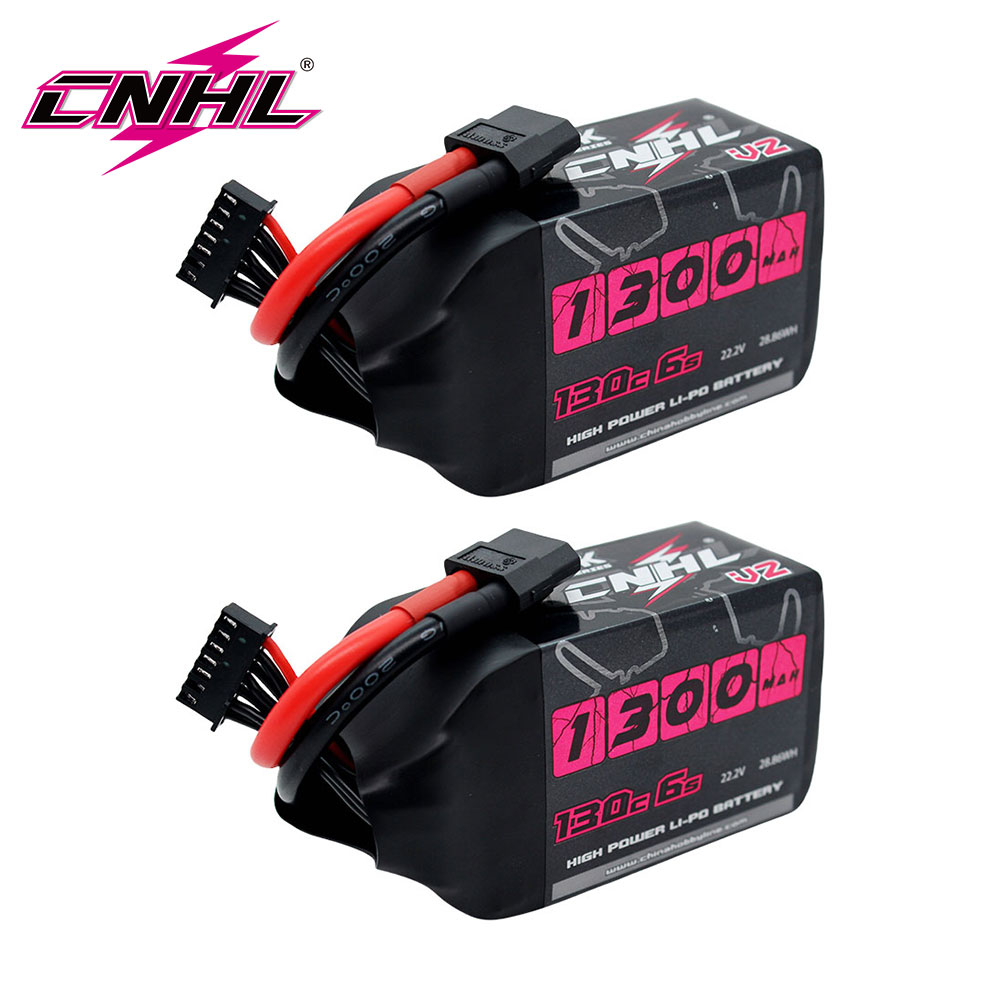 Fpv Drone Bag - 2 Buah Baterai Lipo CNHL 6S