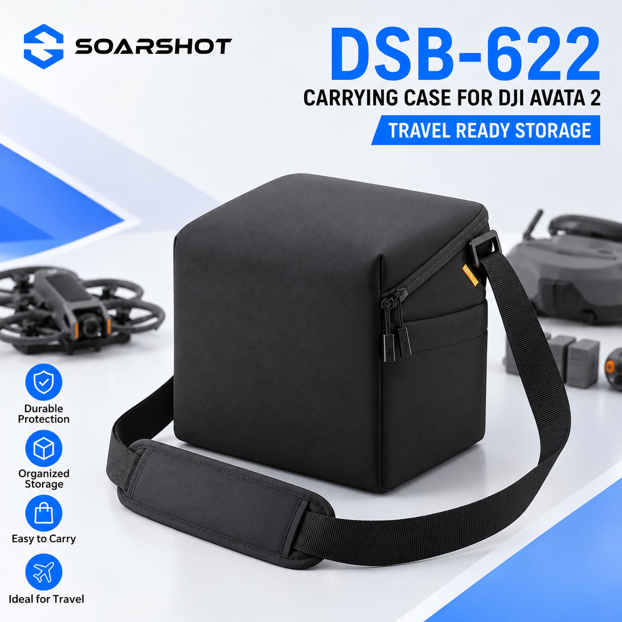 Fpv Drone Bag - Tas Jinjing SOARSHOT untuk DJI Avata