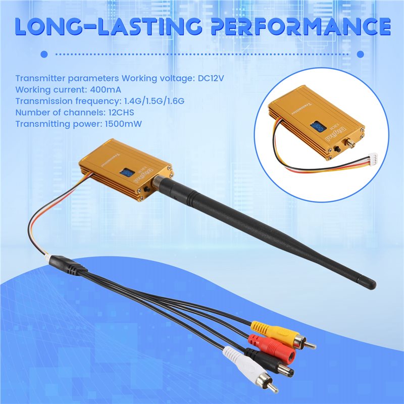 A48U 1.5G 1.5W FPV VTX 12CH 15 - Fpv Drone Quadcopter ulasan dan harga