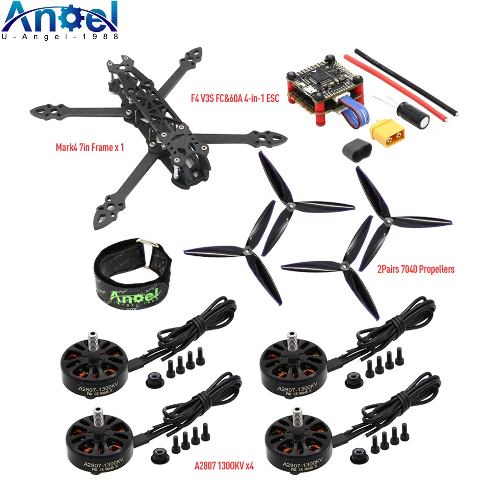 Mark4 Mark 4 7 inci 295mm FPV  - Fpv Drone Kit ulasan dan harga