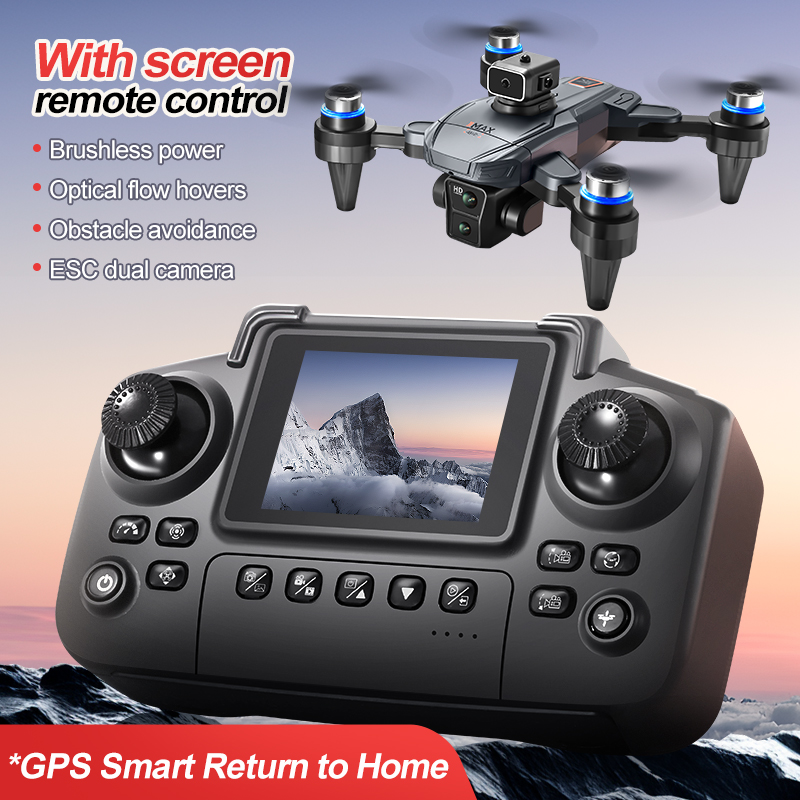 Drone RC GPS dengan Layar 4K K - Fpv Drone Charger ulasan dan harga